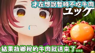 最近蘿蔔子才開始覺得自己出門採買回家動手料理很有趣而已，結果故鄉稅馬上就出來攪局了。蘿蔔子：我還在想說不吃牛肉。【蘿蔔子/ロボ子/ROBOCO】【HOLOLIVE中文】