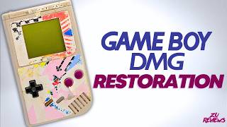 Restoring The Original Gameboy DMG! | Zu Reviews