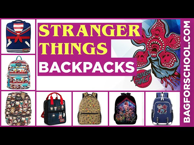 Vídeo relacionado con STRANGER THINGS - Mochila Escolar Infantil, Ideal para Niños de Diferentes Edades, Cómoda y Versátil, Calidad y Resistencia, 30x14x46 cm