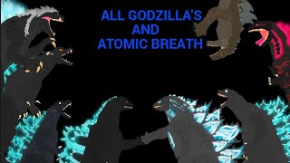 ALL GODZILLAS AND ATOMIC BREATH (DC2 GODZILLA ANIM
