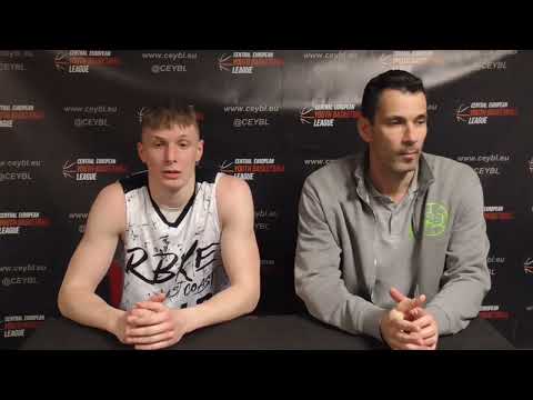 CEYBL U19 - Press conference, 5.4.2023, Diawin Košice - Sokol Pražský