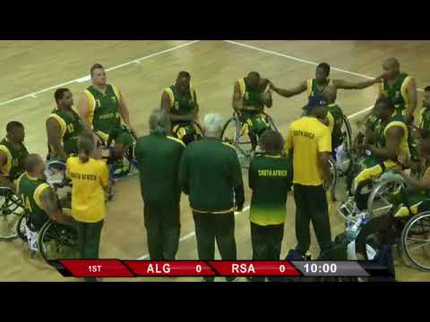 2017 IWBF Afro World Championship Qualifiers   Men's Semi Final 2   South Africa vs Algeria