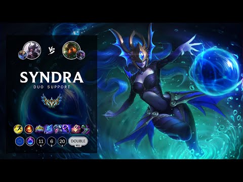 Syndra Support vs Nautilus - EUW Challenger Patch 12.17