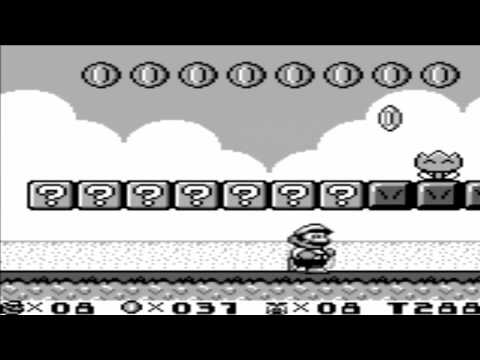 Super Mario Land 2 Six Golden Coins Opening and Practice Level