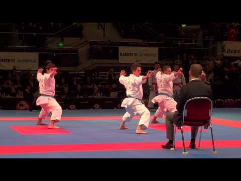 TURKEY Male Kata TEAM Bronze - 2014 World Karate Championships | WORLD KARATE FEDERATION