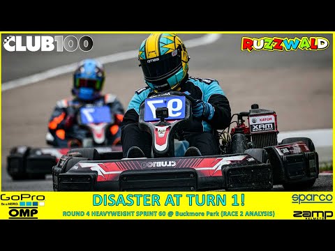 Club100 Buckmore Park_Sprint 60 Round 4 Epic Comeback (Race 2)