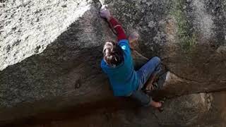 Video thumbnail: El hadjiz, 7c+ (ssit). Targasonne