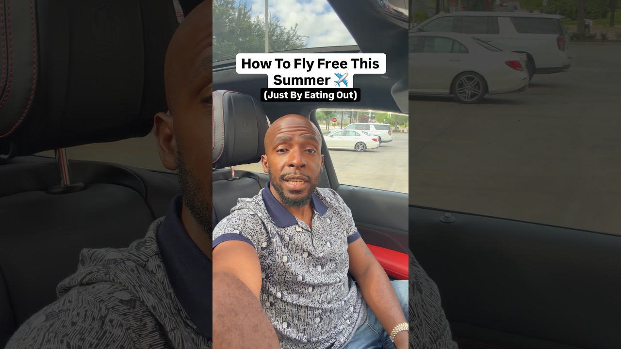 How To Fly For Free By Eating Out