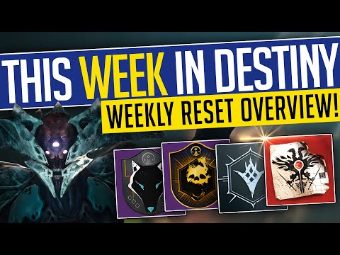 Destiny 2 | THIS WEEK IN DESTINY - Pantheon Update, NEW Crucible Map Pack, Emblems & More! - 7th May