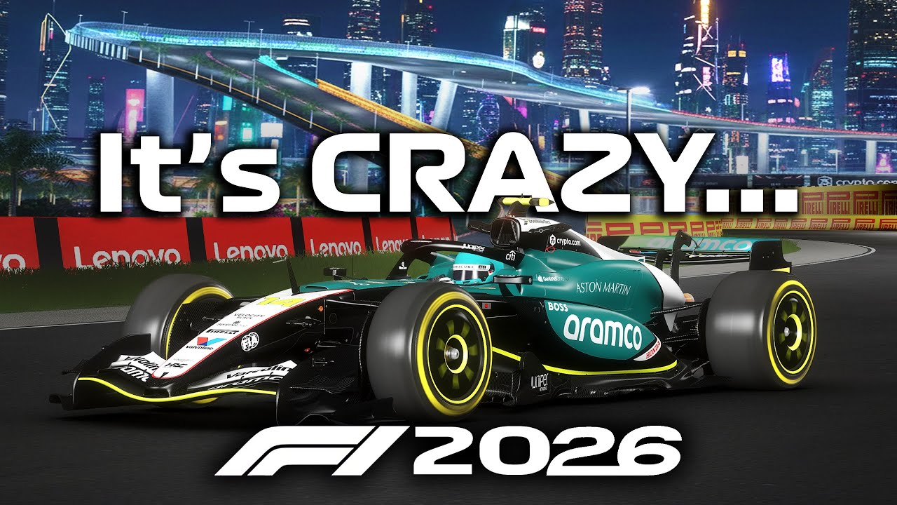 Testing out the NEW Qiddiya Saudi F1 Track with the 2026 F1 Regs...