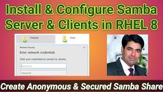 Install & Configure Samba in Linux | Secured & Public Samba (SMB) Share Configuration in RHEL 8