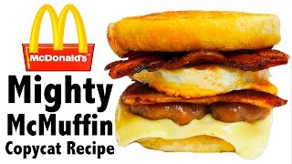 McDonalds Mighty McMuffin COPYCAT RECIPE - Greg's Kitchen