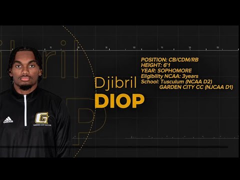 Djibril Diop | CB/CDM/RB | Highlights Men’s soccer Fall 2025
