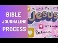 Bible Journaling Process | Illustrated Faith Promise Keeper     | Mixed Media Bible Journaling