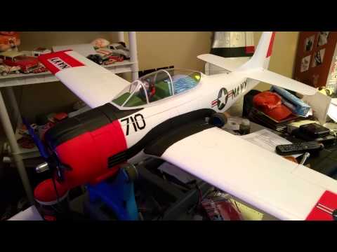 Dynam RC T -28 Trojan  with Real Sound sound board