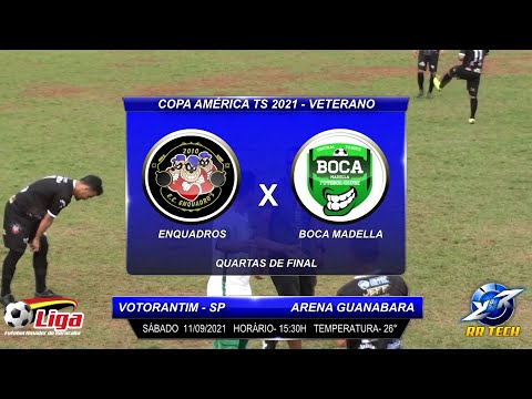 ENQUADROS X BOCA MADELLA | VETERANO