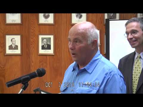 Council Meeting  10/2/2018