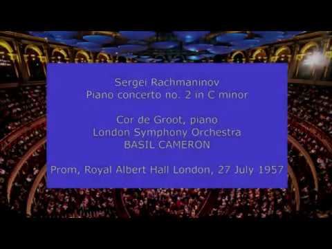 Sergei Rachmaninov - Piano concerto no. 2: Cor de Groot and Basil Cameron with the LSO in 1957