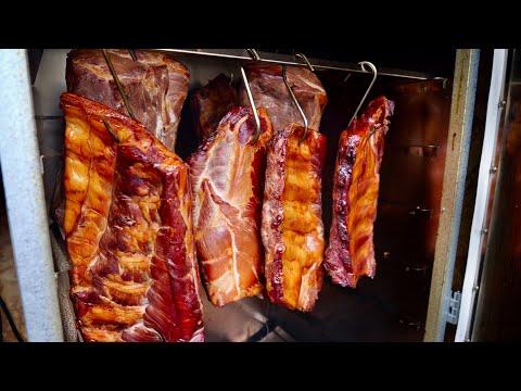 Make your own Kasseler (smoked pork loin) using the Borniak smoker.