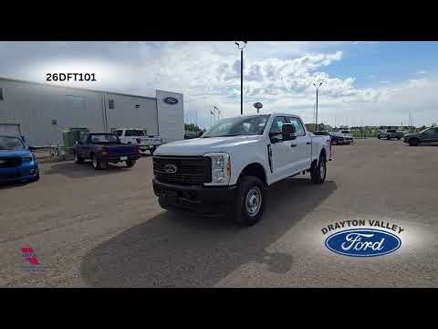 2026 Ford Super Duty F-350 SRW in White for sale at Drayton Valley Ford in Drayton Valley, AB