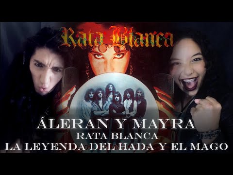 Áleran y Mayra   La Leyenda del Hada y el Mago Rata  Blanca Cover