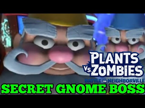 SECRET GIDDY PARK GNOME BOSS | PvZ: BfN