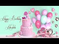 Happy Birthday Harshita Image Wishes Lovers Video Animation