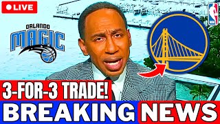 🚨 MASSIVE WARRIORS-MAGIC TRADE sends 3 players to SAN FRANCISCO?! WARRIORS NEWS