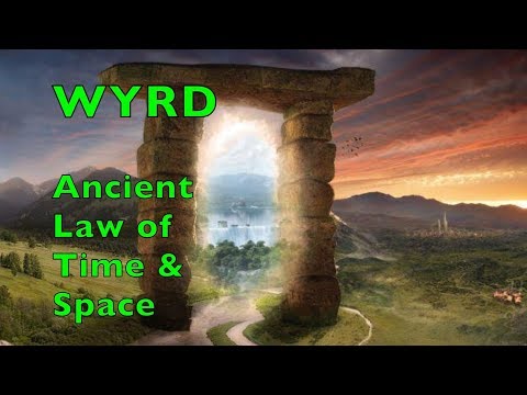 WYRD The Law of Time and Space. What is the difference between Destiny (Orlog) and WYRD?