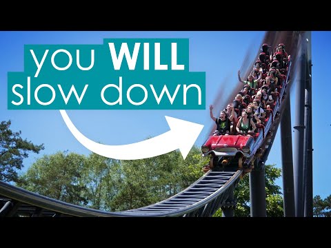 Roller coaster brakes NEVER fail