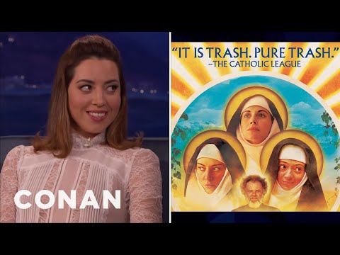 The Catholic League Condemned Aubrey Plaza’s New Movie | CONAN on TBS
