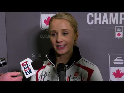 2018 Home Hardware Canada Cup - Media Scrum - Women's Final