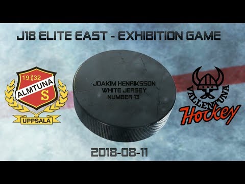 2018-08-11 Almtuna IS J18 Elite - Vallentuna J18 Elite / Exhibition Game