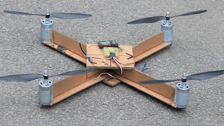 How to make a Cardboard Drone -DC motor Drone