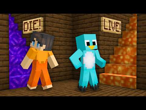 Milo CHOOSE The WRONG STAIR in Minecraft