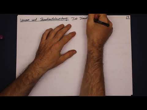 Wahrscheinlichkeitsrechnung - Teil 13.1 - Übersicht zu den statistischen Kennzahlen