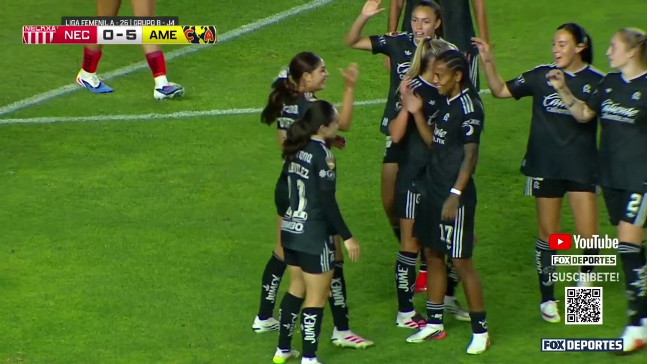 🔥 GOLAZO DE GUTIÉRREZ | Necaxa 0-6 América | Jornada 4 | Liga MX Femenil 2026