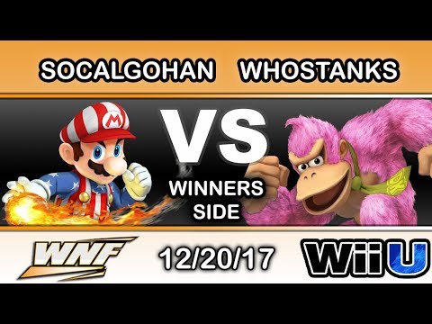 WNF 4.8 - SoCalGohan (Mario) Vs. whostanks (Donkey Kong) Winners Side