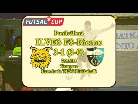 Ilves FS-Riemu 3-1 (0-0) Futsal cup puolivälierä 7.2.14 maalikooste