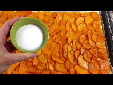 Tarte aux Kakis - Persimmon Tart