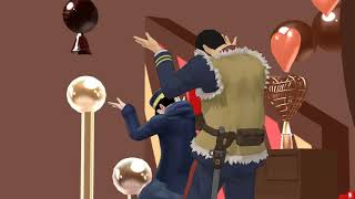 【金カムMMD】shake it off ☆本誌ネタバレ注意☆【月島基・谷垣源次郎】