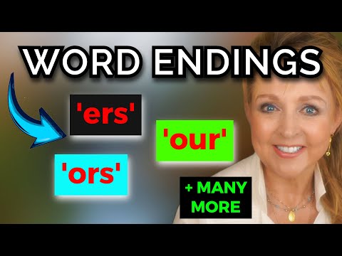 English Pronunciation | A Detailed Guide to Word Endings