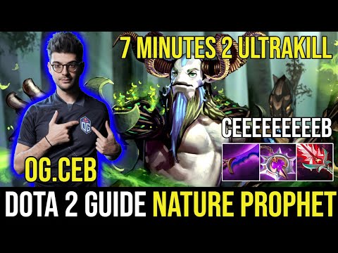 CEB Nature Prophet Offlane DotA 2 Full Gameplays. Ultrakill Everywhere.