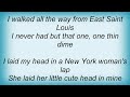 Blind Willie McTell - East St. Louis Blues (Fare You Well) Lyrics