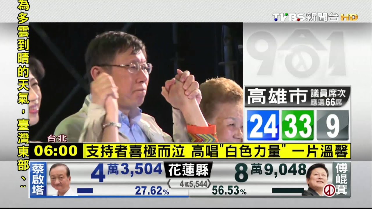 一片溫馨！支持者喜極而泣　盼柯P「改變未來」