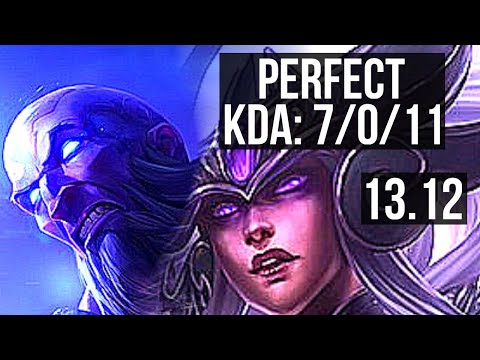 RYZE vs SYNDRA (MID) | 7/0/11, 2.7M mastery, 1000+ games, Godlike | EUW Master | 13.12