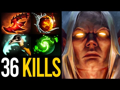 36 KILLS INVOKER!! ABSOLUTELY CRUSHED THE RADIANT TEAM | Dota 2 Invoker