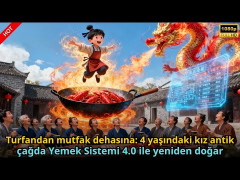 Turfandan mutfak dehasına: 4 yaşındaki kız antik çağda Yemek Sistemi 4.0 ile yeniden doğar