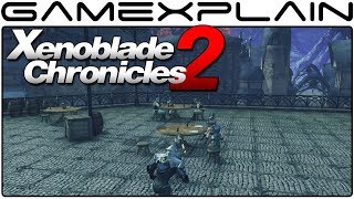 Xenoblade Chronicles 2 - Exploring the Town of Fonsa Myma Gameplay (Nintendo Switch)
