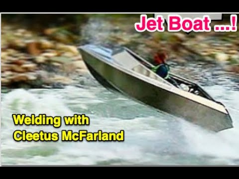 Building an aluminum Jet boat with Cleetus McFarland !!!!